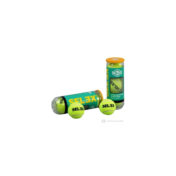 Selex 612 Tenis Topu Vakum Kutu 3'Lü