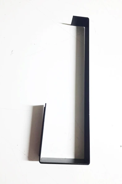 Mat Siyah Metal Kağıt Havlu Askısı - Mutfak Banyo Havlu Tutacağı Askısı Vida veya Yapıştırmalı - Resim 5