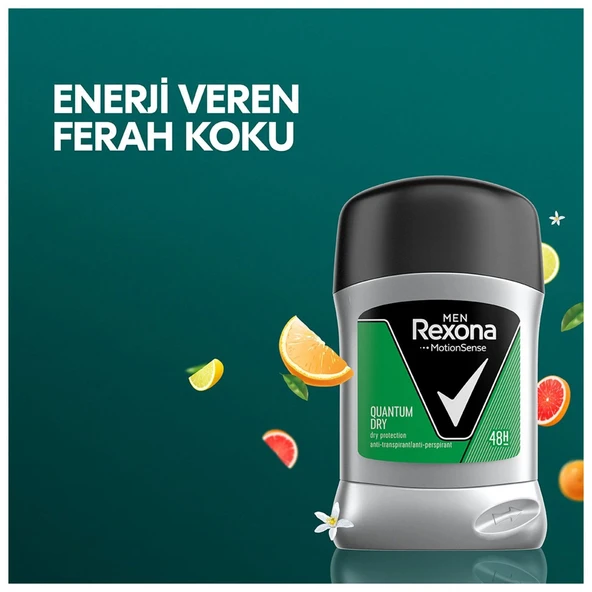 Rexona Motion Sense Quantum Dry Erkek Stick Deodorant 50 ml - 3