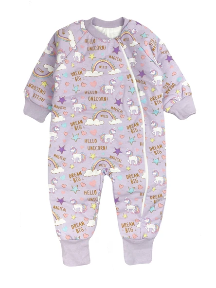 UNICORN DESENLİ KIZ UYKU TULUMU - 2,5 TOGG - 5