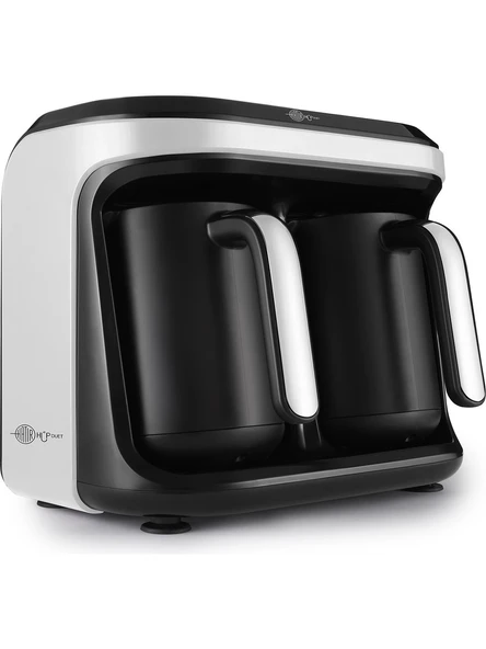 Karaca Hatır Hüp Düet Aroma Türk Kahve Makinesi Beyaz 10 Fincan Kapasiteli - 2