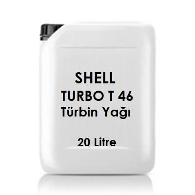 SHELL TURBO T 46 BİDON 20 LİTRE-TÜRBİN YAĞI