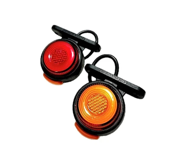 Neon Ledli Takoz Lamba 12-24 Volt Sarı-kırmızı 2 Adet - 4