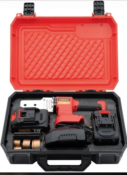 TOOLUX AKÜLÜ PPRC BORU KAYNAK MAKİNASI 21V 4.5AH - 2