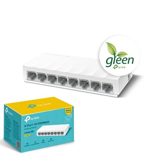 Tplınk Litewave 8 Port Ls1008 10/100 Plastik Kasa Switch N