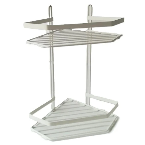 LİDER 2 Lİ BEŞGEN KÖŞE RAF BEYAZ ürün görseli