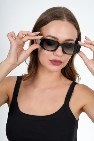 1013 C07 Green 54 17WS 2AU8C1 Olivier Philippe Güneş Gözlüğü - 5