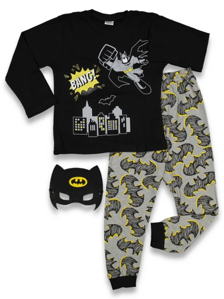 BATMAN BASKILI ERKEK PİJAMA TAKIMI