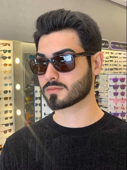 1033 C5 55 Olivier Philippe Polarize Güneş Gözlüğü - Resim 2