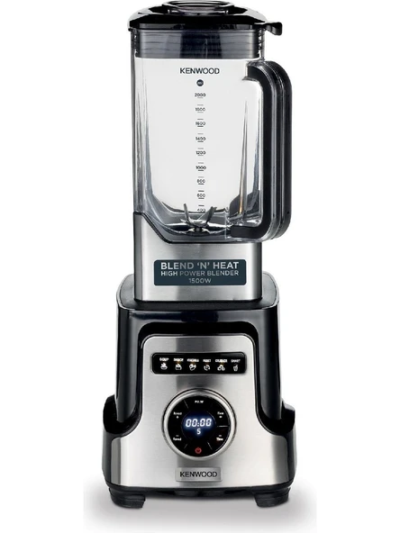Kenwood BLM92.920SS Buz Kırma Fonksiyonlu 1500 Watt Isıtıcılı Power Blender - 3 Lt Hazne Kapasiteli