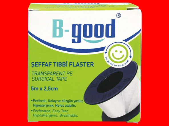 B GOOD SEFFAF PE FLASTER 5X2.5