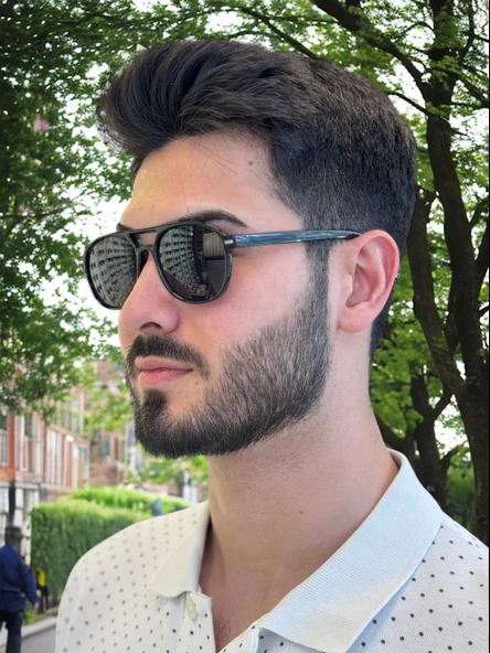 1047 SAFARIBLACK 52 Olivier Philippe Güneş Gözlüğü - 2