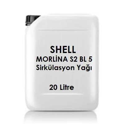 SHELL MORLİNA S2 BL 5 - BİDON 20 LİTRE - ISO VG 5