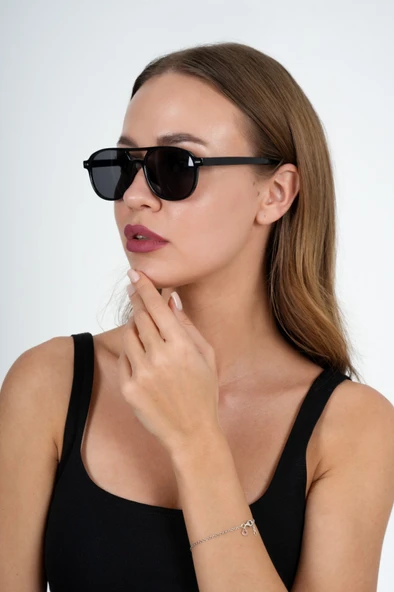 1047 SAFARIBLACK 52 Olivier Philippe Güneş Gözlüğü - 5