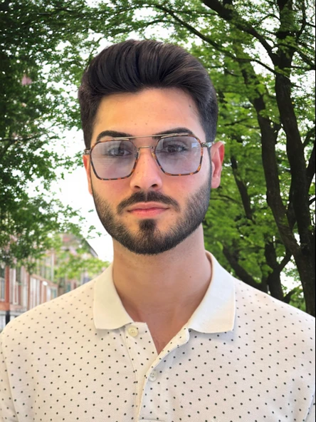 0039 Brown/Blue 54 Olivier Philippe Güneş Gözlüğü - 5