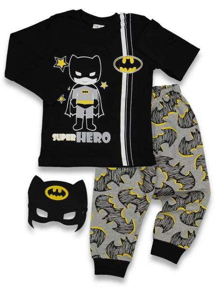 BATMAN BASKILI ERKEK PİJAMA TAKIMI