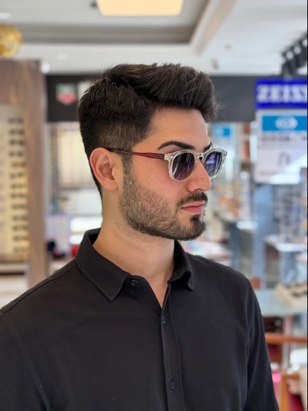 1063 C195 49 Olivier Philippe Polarize Güneş Gözlüğü - Resim 5