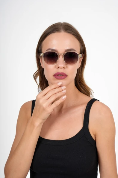 117 C28-50 Olivier Philippe Güneş Gözlüğü - Resim 4