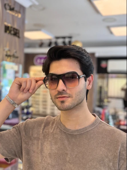 110 C24 56 Olivier Philippe Güneş Gözlüğü - Resim 4