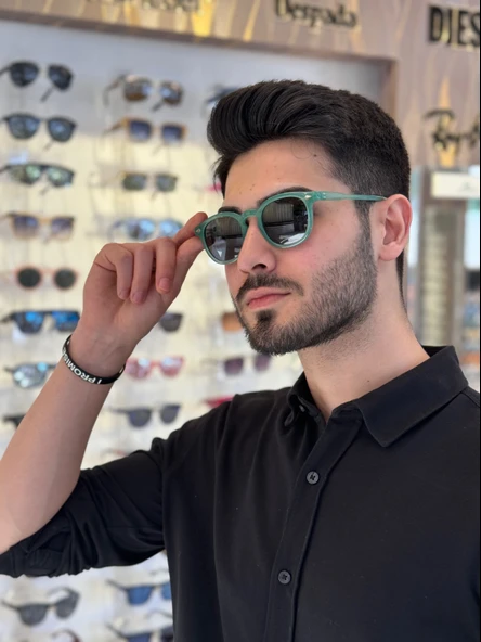 1063 C129 49 Olivier Philippe Polarize Güneş Gözlüğü - Resim 3