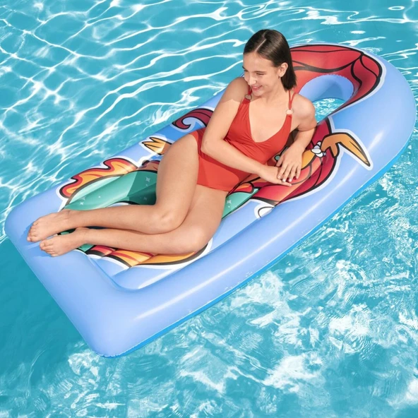 Pencereli Resim Desenli Deniz Yatağı 188 Cm x 89 Cm - 4