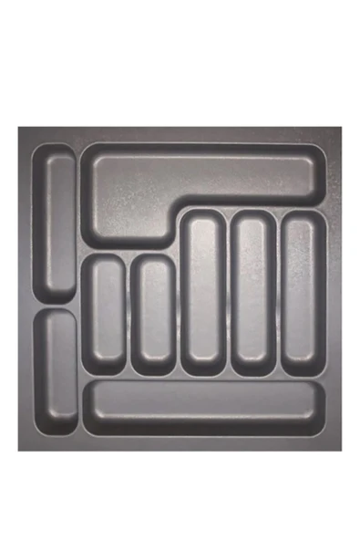 LİDER ÇEKMECE İÇİ KAŞIKLIK 47*49 GRİ (KESİLEBİLİR ÖLÇÜ 39*41) ürün görseli