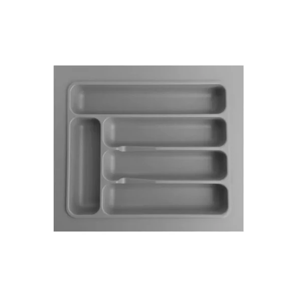 LİDER ÇEKMECE İÇİ KAŞIKLIK 42*49 GRİ (KESİLEBİLİR ÖLÇÜ 35*41) - 2