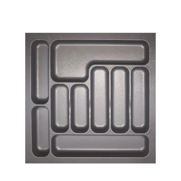 LİDER ÇEKMECE İÇİ KAŞIKLIK 47*49 GRİ (KESİLEBİLİR ÖLÇÜ 39*41) - Resim 2