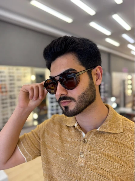 Punks Brown 59 Juliano Güneş Gözlüğü - Resim 5