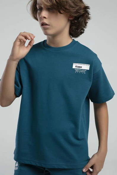 Kappa 36225 Erkek Çocuk Şortlu Pijama Bermuda Takım - 3