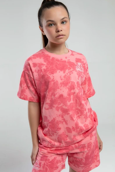 Kappa 362415 Kız Çocuk Tie-Dye Şort Bermuda Pijama Takım - 17
