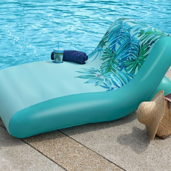 Koltuklu Yatak Bardaklıklı Deniz Yatağı 176 Cm x 107 Cm - 2