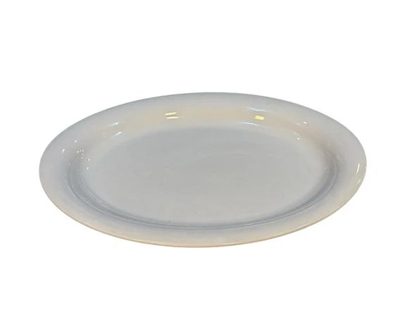 Grande porselen kayık tabak - büyük boy orta kayık sunumluk  38,5x30 cm. kayık tabağı - 4