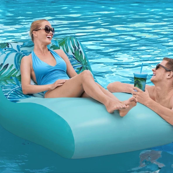 Koltuklu Yatak Bardaklıklı Deniz Yatağı 176 Cm x 107 Cm - 4