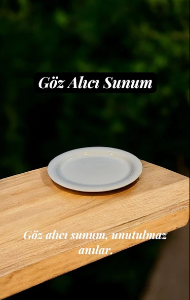 Grande porselen kayık tabak - büyük boy orta kayık sunumluk  38,5x30 cm. kayık tabağı - 2