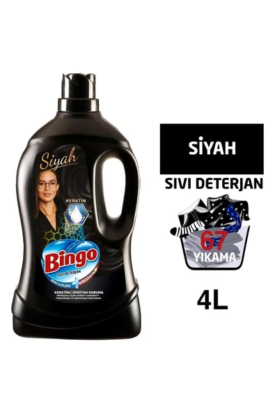 Bingo Siyahlar İçin Sıvı Çamaşır Deterjanı 67 Yıkama 4 L - 2