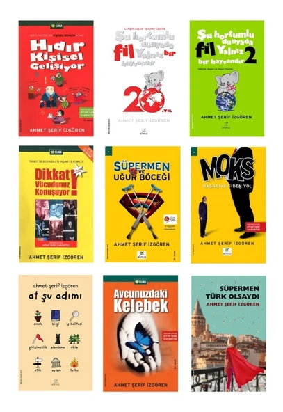 Ahmet Şerif İzgören Kişisel Gelişim Seti (9 Kitap)