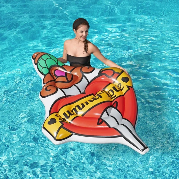 Tattoo Şekilli Deniz Yatağı 198 Cm x 137 Cm - 3