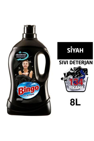Siyah Sıvı Bakım Çamaşır Deterjanı 4 Lt 2'li