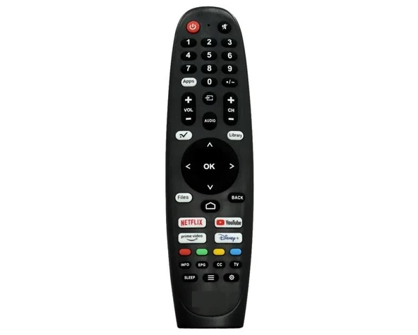 Fobem ML55EW8000F İle Uyumlu Smart Led Tv Kumanda-Mikrofonsuz