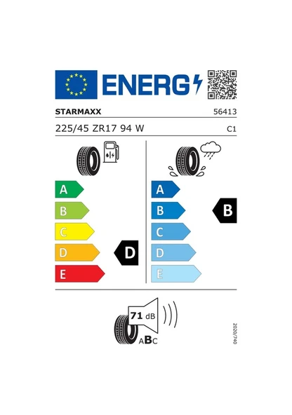 225/45ZR17 94W REINF ULTRASPORT ST760 - STARMAXX - YAZ