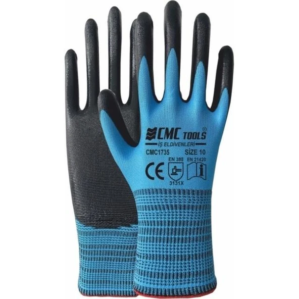 PROALET CMC1723 ZEBRA ELDİVEN 1/2 KAPLI