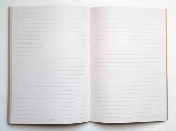 Art Journal 4'lü Defter Seti - A5 | Çizgili | 96 Sayfa |Tel Dikiş - 4