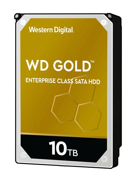 WD Gold Enterprise 10TB 3.5" Sata 3 7200RPM 256MB Sabit Disk