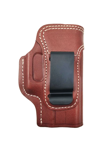 Glock 19 Uyumlu Sağ-Sol El Değişebilir Deri İç-Dış Kahverengi Silah Kılıfı - 2