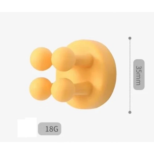 Periboia Yapışkanlı Esnek Silikon Çok Amaçlı Tutacak Klips (C1045) - 3