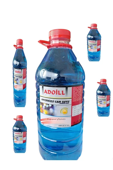 Cam Suyu 3lt 30° Antifrizli  5 ADET EKO PAKET (PARFÜMLÜ)