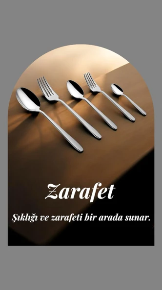 Özlife defne 60 parça çatal kaşık takımı seti 12 kişilik paslanmaz çelik