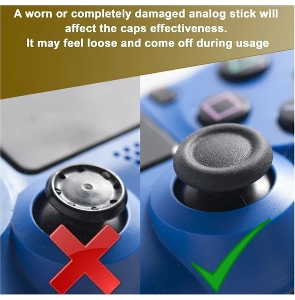Desenli Ps4 Ps5 Xbox Analog Koruyucu 4lü Paket - Resim 3