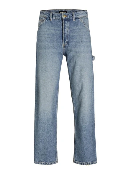 Jack Jones Eddıe Carpenter Sbd Loose Fit Erkek Jean Pantolon 12261926 - Resim 6